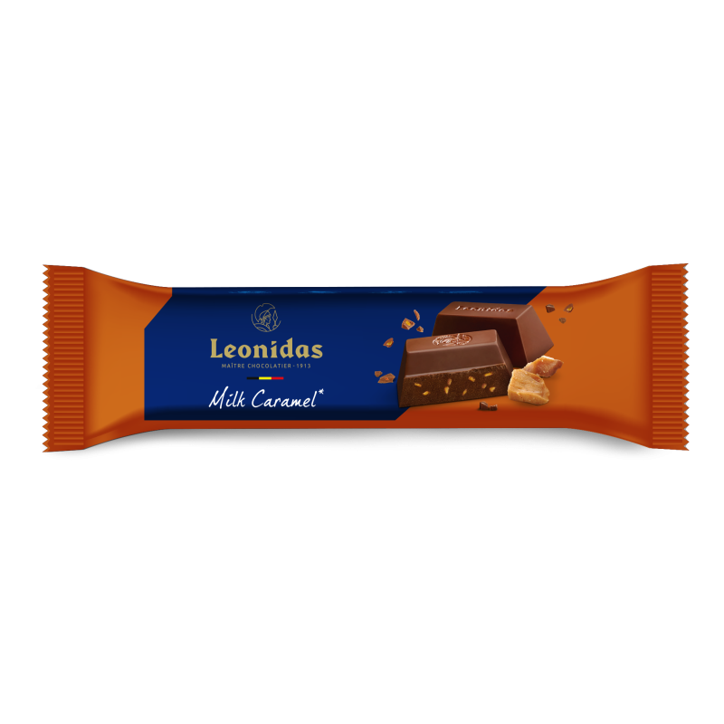 Barre caramel chocolat au lait